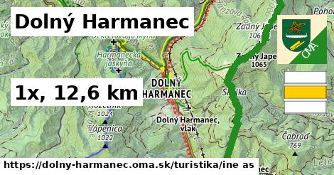 Dolný Harmanec Turistické trasy iná 