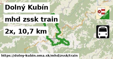 Dolný Kubín Doprava zssk train