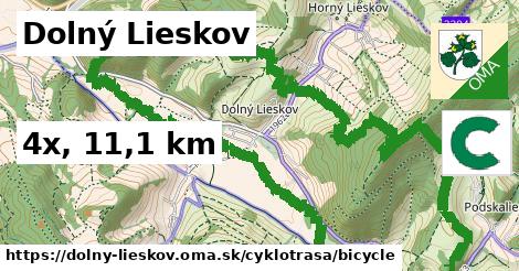 Dolný Lieskov Cyklotrasy bicycle 