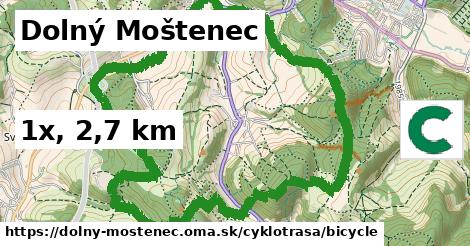 Dolný Moštenec Cyklotrasy bicycle 