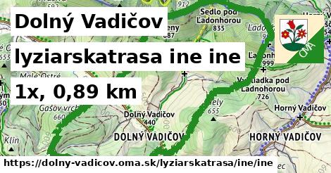 Dolný Vadičov Lyžiarske trasy iná iná