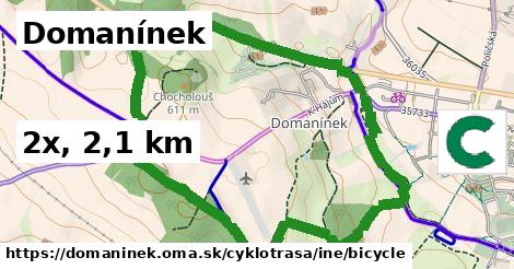 Domanínek Cyklotrasy iná bicycle