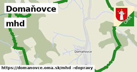 Domaňovce Doprava  