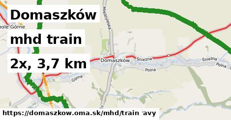 Domaszków Doprava train 