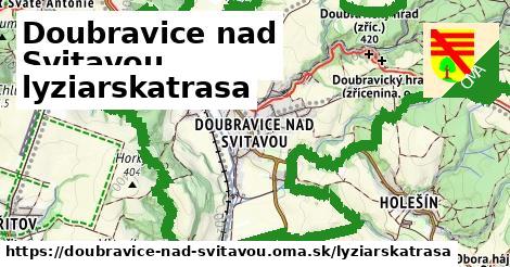 Doubravice nad Svitavou Lyžiarske trasy  