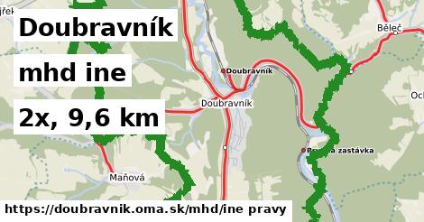 Doubravník Doprava iná 