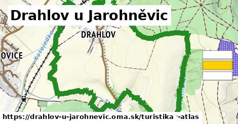 Drahlov u Jarohněvic Turistické trasy  