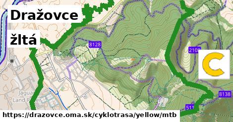 Dražovce Cyklotrasy žltá mtb