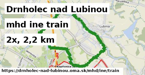 Drnholec nad Lubinou Doprava iná train