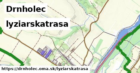 Drnholec Lyžiarske trasy  