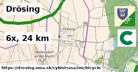 Drösing Cyklotrasy iná bicycle