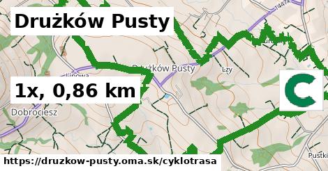 Drużków Pusty Cyklotrasy  