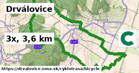 Drválovice Cyklotrasy bicycle 