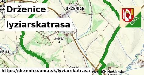 Drženice Lyžiarske trasy  