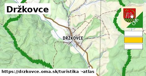 Držkovce Turistické trasy  