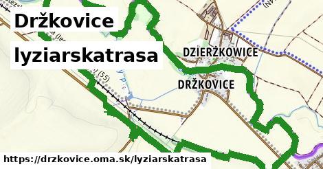 Držkovice Lyžiarske trasy  