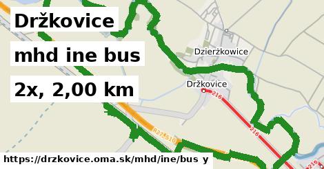 Držkovice Doprava iná bus