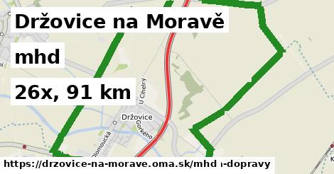 Držovice na Moravě Doprava  