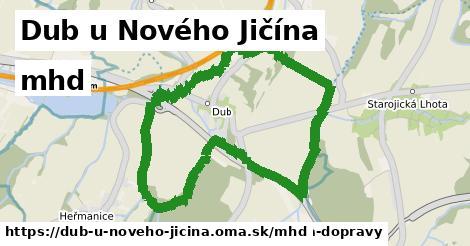 Dub u Nového Jičína Doprava  