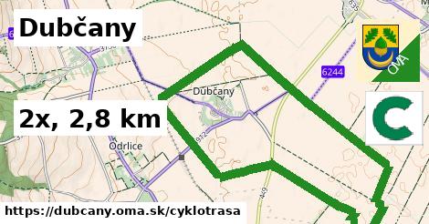 Dubčany Cyklotrasy  