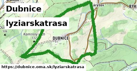 Dubnice Lyžiarske trasy  
