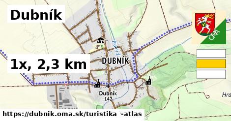 Dubník Turistické trasy  