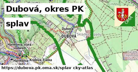Dubová, okres PK Splav  