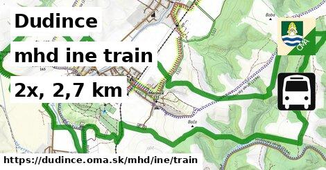 Dudince Doprava iná train