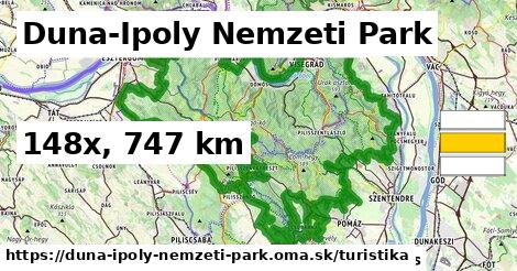 Duna-Ipoly Nemzeti Park Turistické trasy  