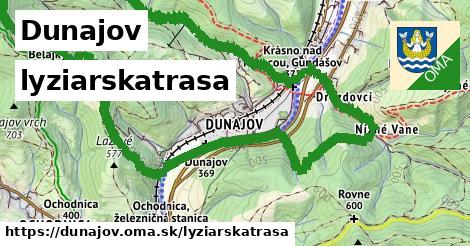 Dunajov Lyžiarske trasy  