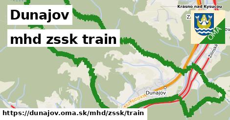 Dunajov Doprava zssk train