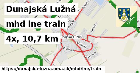 Dunajská Lužná Doprava iná train