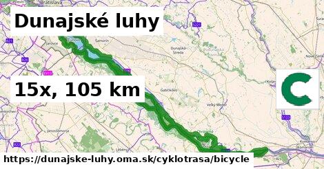 Dunajské luhy Cyklotrasy bicycle 