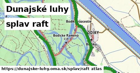 Dunajské luhy Splav raft 