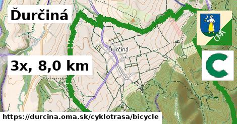 Ďurčiná Cyklotrasy bicycle 