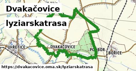 Dvakačovice Lyžiarske trasy  