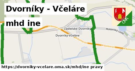 Dvorníky - Včeláre Doprava iná 