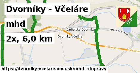 Dvorníky - Včeláre Doprava  