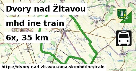 Dvory nad Žitavou Doprava iná train