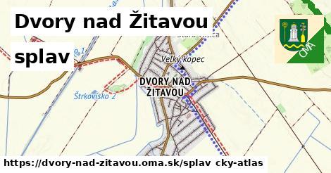 Dvory nad Žitavou Splav  