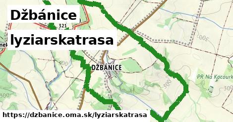Džbánice Lyžiarske trasy  