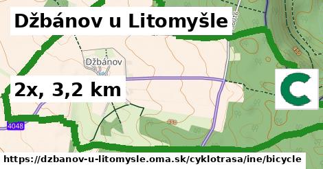Džbánov u Litomyšle Cyklotrasy iná bicycle