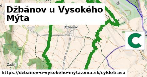 Džbánov u Vysokého Mýta Cyklotrasy  