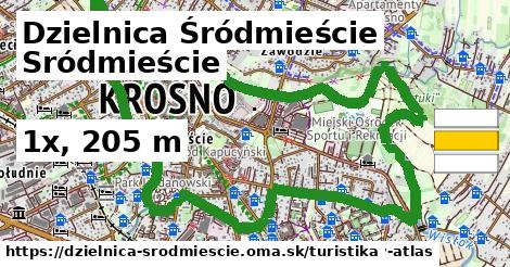 Dzielnica Śródmieście Turistické trasy  