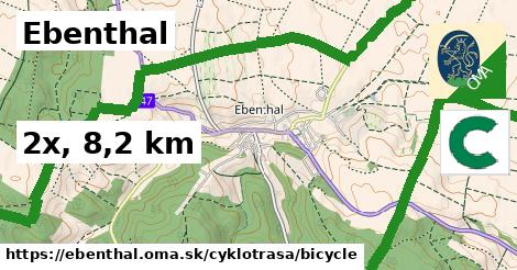 Ebenthal Cyklotrasy bicycle 