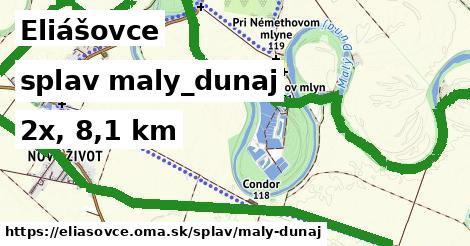 Eliášovce Splav maly-dunaj 