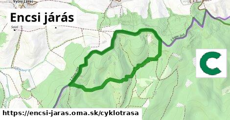 Encsi járás Cyklotrasy  