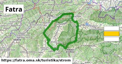 Fatra Turistické trasy strom 