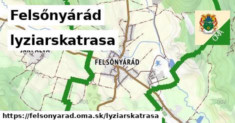 Felsőnyárád Lyžiarske trasy  