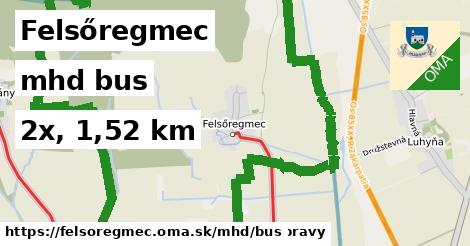 Felsőregmec Doprava bus 